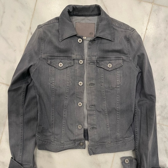 Ag Adriano Goldschmied Jackets & Blazers - Women’s AG grey jean jacket, size small.